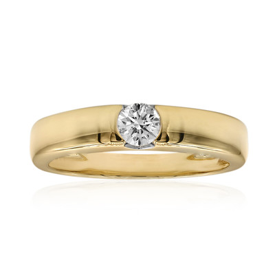 9K SI1 (G) Diamond Gold Ring (Annette)