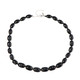 Black Onyx Silver Necklace