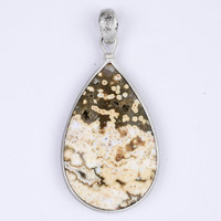 Ocean Jasper Silver Pendant