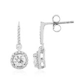 Zircon Silver Earrings