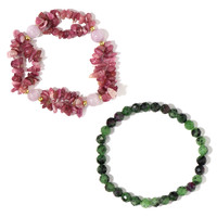 Nigerian Pink Tourmaline Bracelet