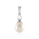 Cream Freshwater Pearl Silver Pendant