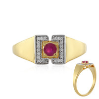 Madagascar Ruby Silver Ring