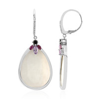 Mother of Pearl Silver Earrings