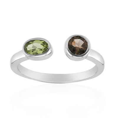 Peridot Silver Ring