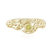 9K I2 Yellow Diamond Gold Ring (Ornaments by de Melo)