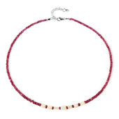 Madagascar Ruby Silver Necklace