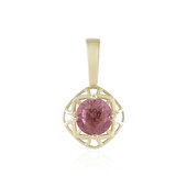 9K Madagascar Pink Sapphire Gold Pendant (Ornaments by de Melo)