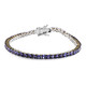 Tanzanite Silver Bracelet (Gems en Vogue)