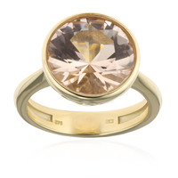 9K Morganite Gold Ring (CUSTODANA)