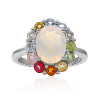 Welo Opal Silver Ring