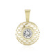 9K Zircon Gold Pendant (Ornaments by de Melo)