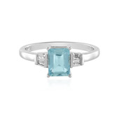 Brazilian Aquamarine Silver Ring