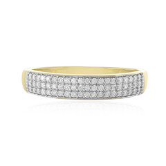 9K Flawless (F) Diamond Gold Ring (LUCENT DIAMONDS)