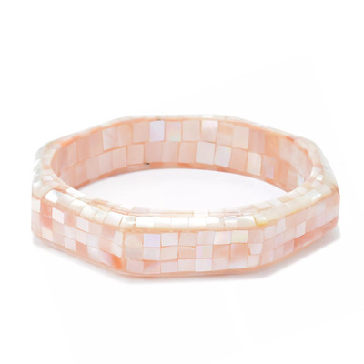 Mother of Pearl Mosaic Bangle (Dallas Prince Designs)