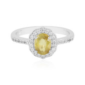 Sphene Silver Ring