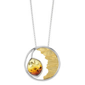 Baltic Amber Silver Necklace (dagen)