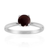 Garnet Silver Ring