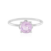 AAA Kunzite Platinum Ring