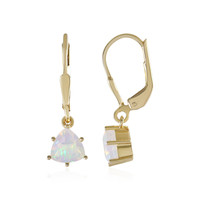 Welo Opal Silver Earrings