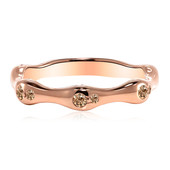 14K SI1 Argyle Rose De France Diamond Gold Ring (Annette)