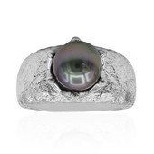 Tahitian Pearl Silver Ring (TPC)