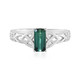 Benedito Green Tourmaline Silver Ring