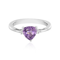 Zambian Amethyst Silver Ring