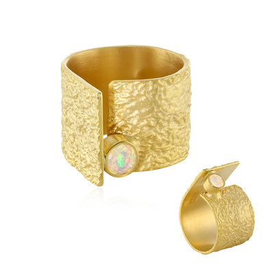 Welo Opal Silver Ring (MONOSONO COLLECTION)