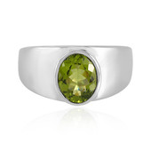 Arizona Peridot Silver Ring