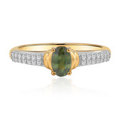 9K Green Queensland Sapphire Gold Ring (Mark Tremonti)