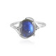 Labradorite Silver Ring