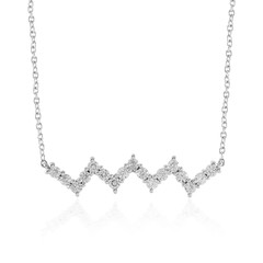 Zircon Silver Necklace