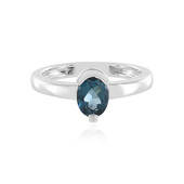 London Blue Topaz Silver Ring