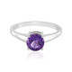 Siberian Amethyst Silver Ring