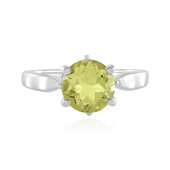 Ouro Verde Quartz Silver Ring