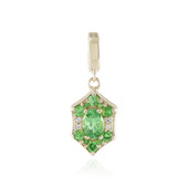 9K Tsavorite Gold Pendant