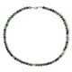 Ruby in Zoisite Silver Necklace