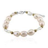 Keshi pearl Silver Bracelet (TPC)