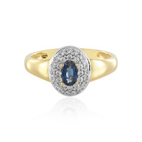 Blue Sapphire Silver Ring