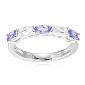 Tanzanite Silver Ring