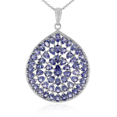 Tanzanite Silver Necklace