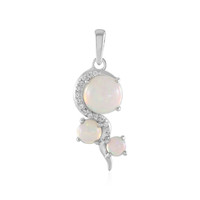 Welo Opal Silver Pendant