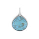 Turquoise Silver Pendant (dagen)