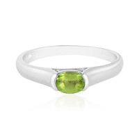 Peridot Silver Ring