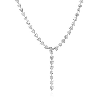 Zircon Silver Necklace (de Melo)