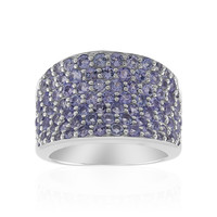 Tanzanite Silver Ring