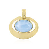 Larimar Silver Pendant