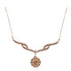 18K VS1 Argyle Rose De France Diamond Gold Necklace (Annette)