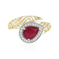 9K Madagascar Ruby Gold Ring (Ornaments by de Melo)